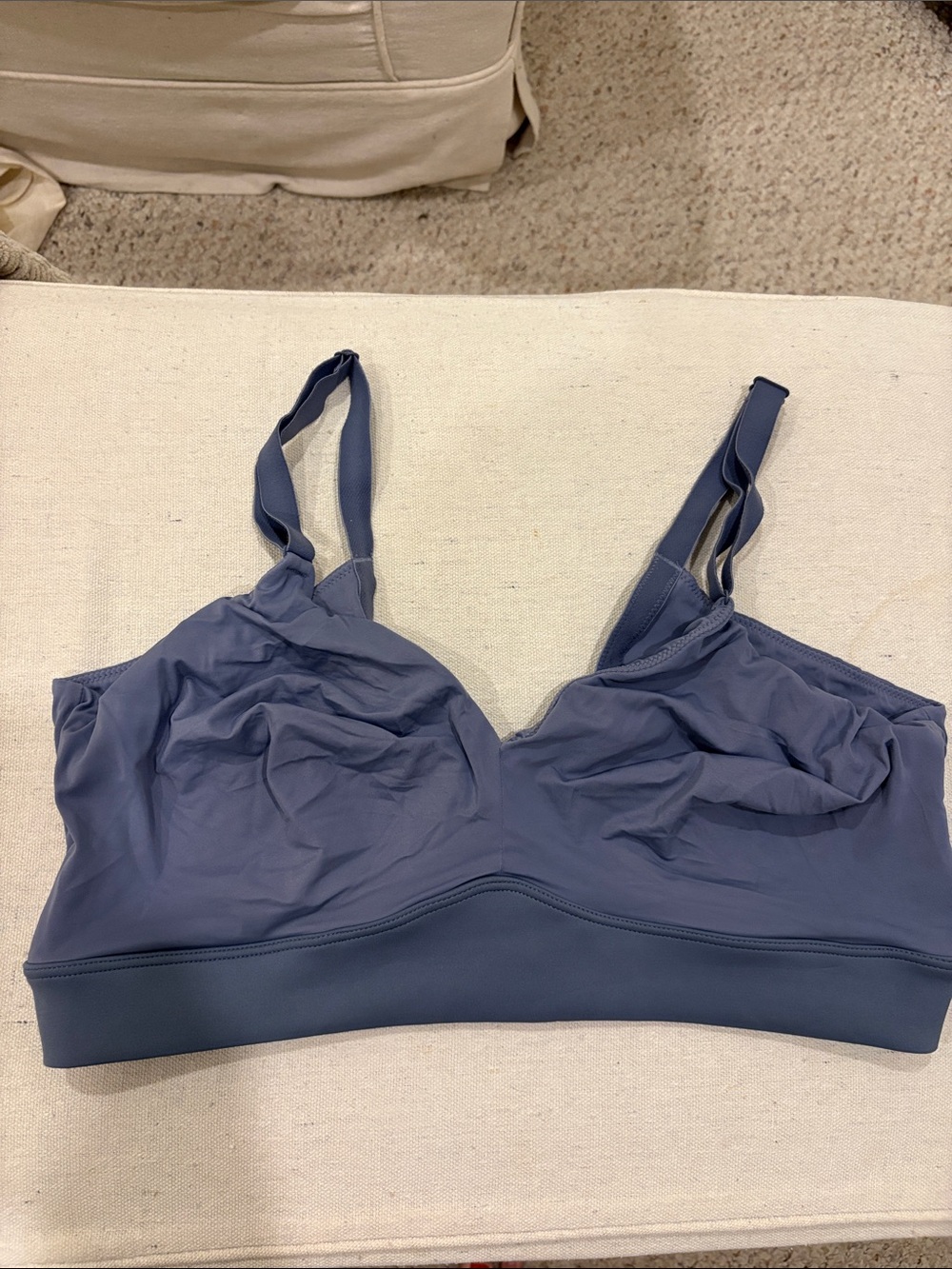 Harper Wilde Bliss Triangle Bralette — Slate Blue